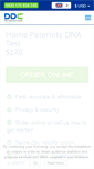 Mobile Screenshot of paternitytesting.com